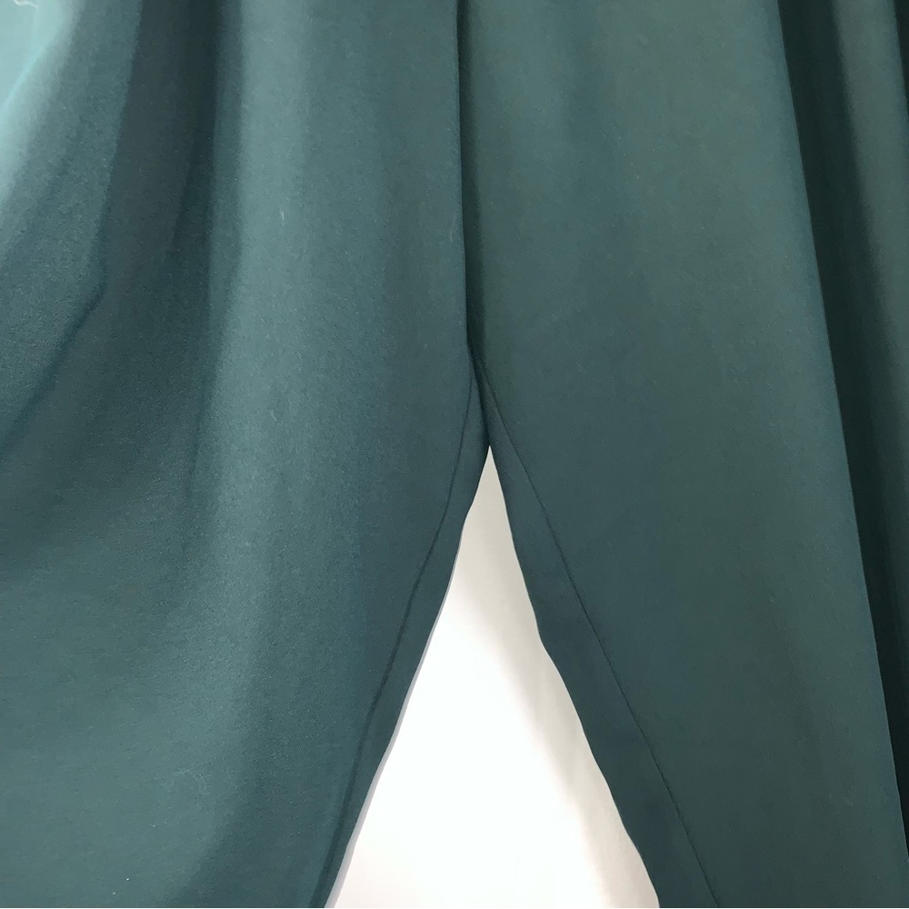 Eloquii Dark Green Wide Leg Pants NWT - Picture 4 of 8